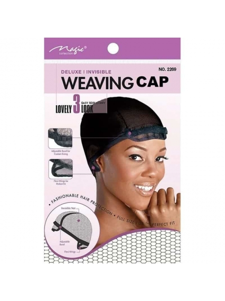 Annie Bonnet de Tissage Ajustable – Filet de Base Respirant & Confortable Pour Perruques et Extensions