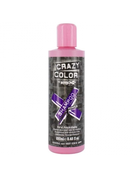 Shampooing Repigmentant Purple 250ml Crazy Color