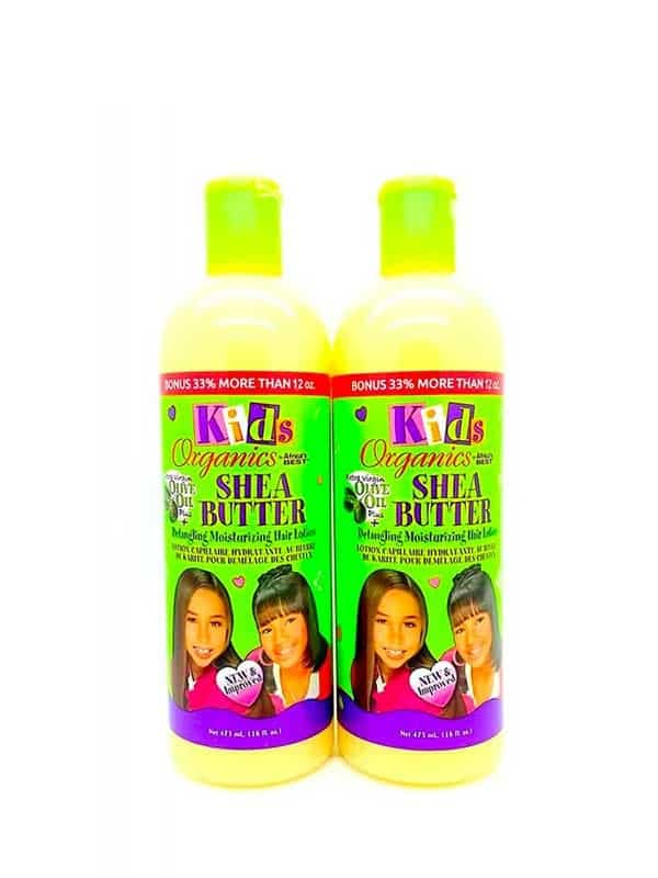 Kids Organic Detangling Moisturizing Hair Lotion Lot De 2 X 355ml