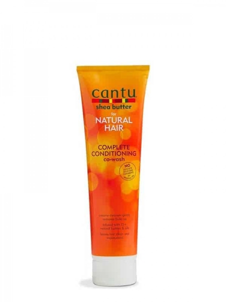 Cantu Shea Butter for Natural Hair Complete Conditioning Co-Wash 340 ml – Nettoyant Doux et Hydratant Sans Sulfate