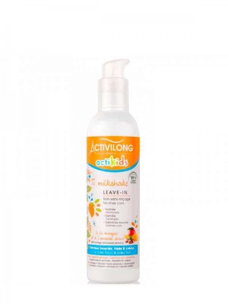 Ti Milkshake Leave-In 240 ml Actikids, Activilong – Soin Sans Rinçage Hydratant Enfants