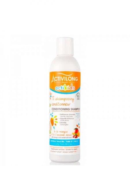 Ti Shampooing Conditionneur 250 ml Actikids, Activilong – Nettoyant Doux 2 en 1 Enfants