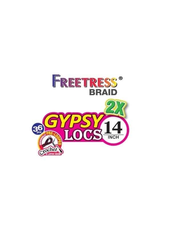FreeTress 2x Gypsy Loc 14″