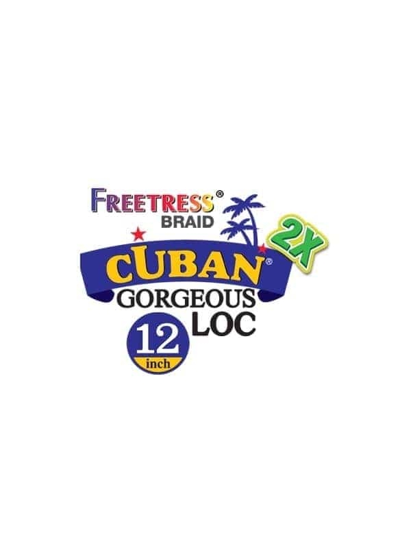 Free Tress 2X Cuban Gorgeous Loc 12″