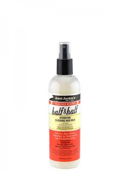 Half & Half Hydrating Silkening Hair Milk 355ml Aunt Jackie’s