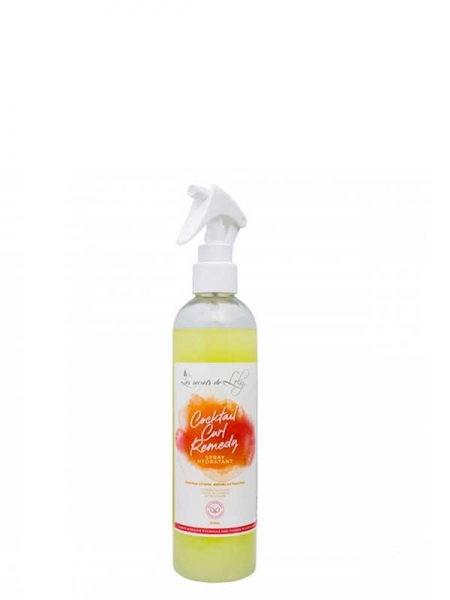 Les Secrets de Loly Spray Hydratant « Cocktail Curl Remedy » – Soin Quotidien Réparateur & Boucles 310 ml