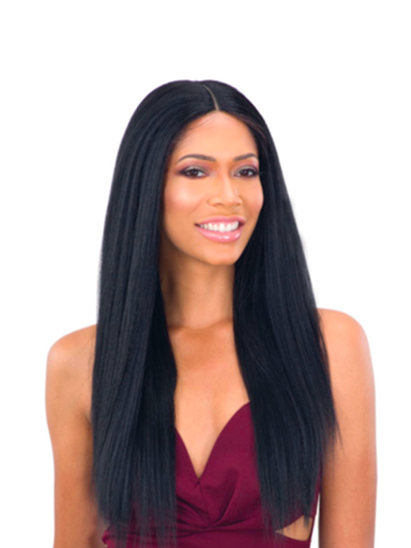 Perruque Semi Naturel Lace Front LIGHT YAKY STRAIGHT 24″ Organique
