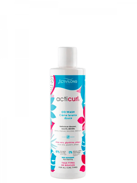 Activilong Acticurl Hydra Co-Wash Crème Lavante Douce – Nettoyant Hydratant Sans Sulfate