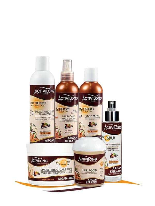 Activilong Actiliss Smooth – Gamme Lissante et Anti-Frisottis pour Cheveux Afro et Frisés