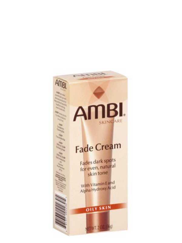 Ambi Fade Cream 56 g (2 oz) – Crème Éclaircissante Visage Anti-Taches & Unifiante
