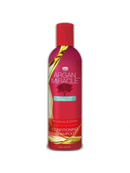Argan Miracle Shampooing Hydratation Brillance 355 Ml African Pride