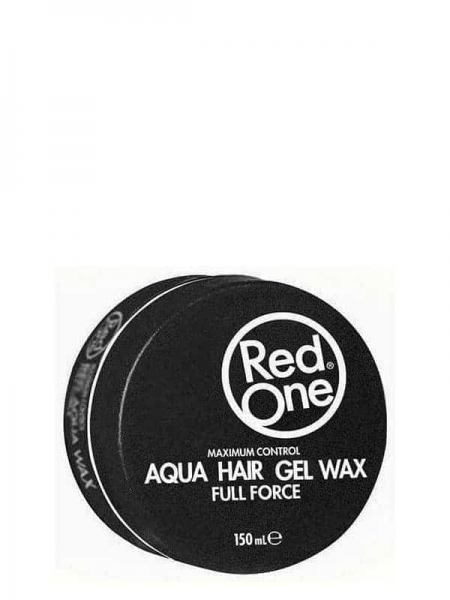 Red One Black Aqua Hair Gel Wax Full Force 150ml – Cire Gel Coiffante Tenue Forte & Brillance Cheveux Courts et Texturés