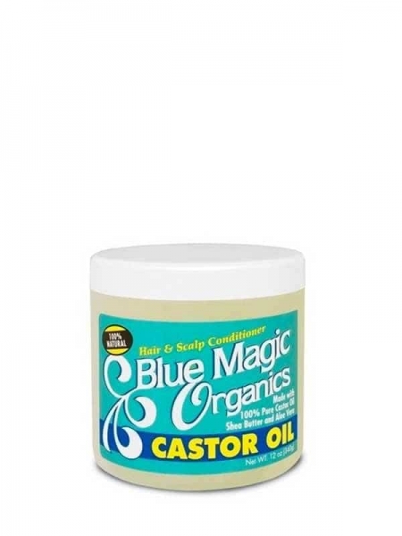 Brillantine À Huile De Ricin 340g Blue Magic