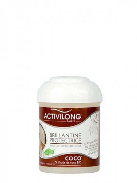 Brillantine Protectrice à l’Huile de Coco – Soin Nourrissant & Anti-Casse