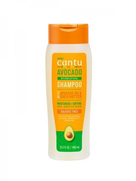 Cantu Avocado Hydrating Shampoo – Shampoing Hydratant à l’Huile d’Avocat
