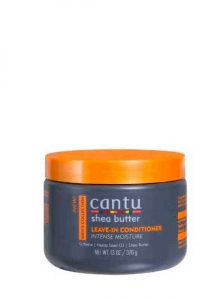 Cantu Men’s Collection Leave-In Conditioner 370 g – Démêlant Sans Rinçage Nourrissant pour Hommes