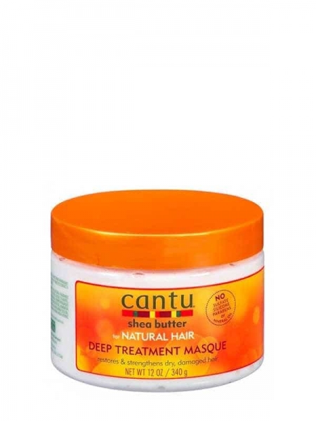 Cantu Shea Butter for Natural Hair Masque Nourrissant Karité 340 g – Soin Réparateur et Hydratant Cheveux Afro