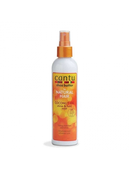 Cantu Shea Butter for Natural Hair Spray Hydratant à l’Huile de Coco 237 ml – Nutrition et Brillance Quotidienne