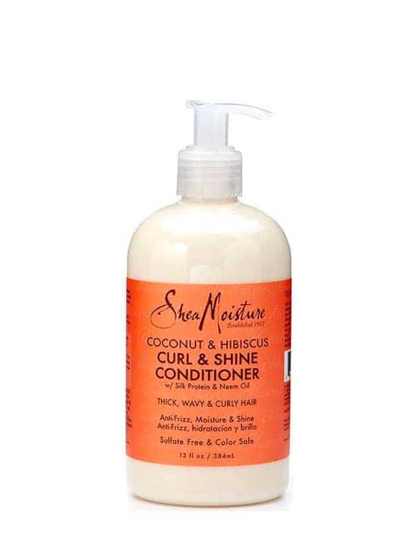 Coconut & Hibiscus Curl & Shine Conditioner 384ml Shea Moisture