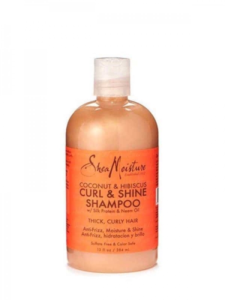 Coconut & Hibiscus Curl & Shine Shampoo 384ml Shea Moisture