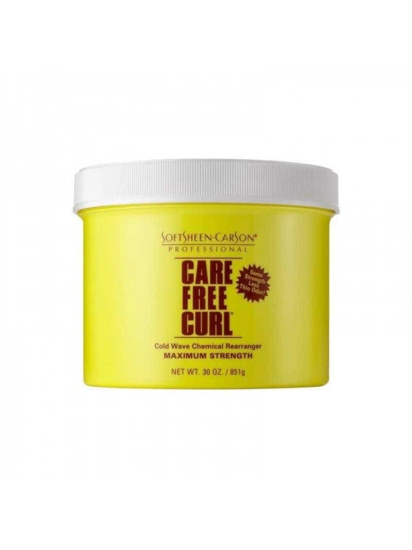Cold Wave Chemical Rearranger Super Strength Crème Relaxer 454 G Care Free Curl by Softsheen-carson