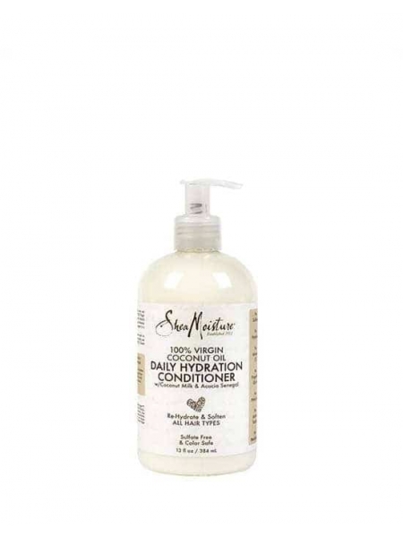 Shea Moisture – Après-Shampooing Hydratant Quotidien à l’Huile de Coco Vierge 384 ml Shea Moisture – Après-Shampooing Hydratant Quotidien à l’Huile de Coco Vierge 384 ml