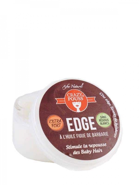 Crazy Pouss Gel Edge a L'huile De Figues De Barbarie 100ml Afro Naturel