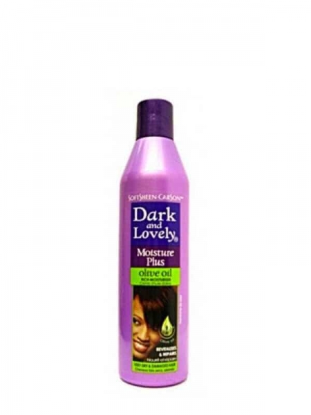 Crème D'huile D'olive Moisture Plus Cheveux Très Secs Abîmés 250ml Dark and Lovely