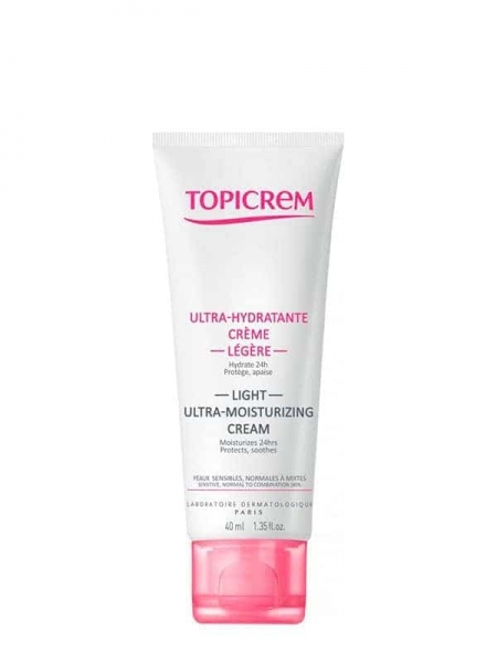 Crème Visage Ultra-hydratante Légère Topicrem 40ml