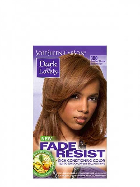 Dark and Lovely Fade Resist 380 Blond Châtaigne – Coloration Nourrissante Longue Tenue