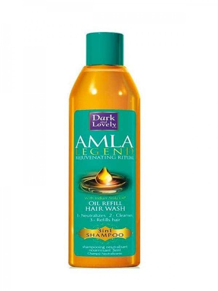 Dark & Lovely Amla Legend – Shampooing 3 en 1 Neutralisant Nourrissant 250 ml