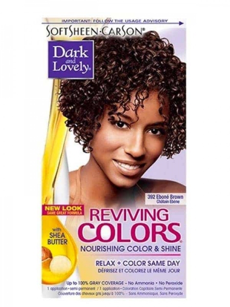 Dark & Lovely Reviving Colors Ebone Black – Coloration Nourrissante Sans Ammoniaque