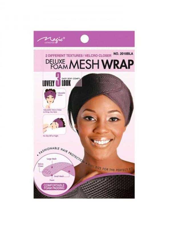 Extra Ferme en Maille Respirant avec Fermeture Velcro (2018BLA) – Magic Collection