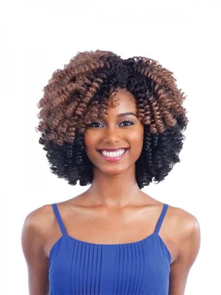 FreeTress 2X Weezy Curl – Mèches Synthétiques Bouclées Volumineuses et Légères