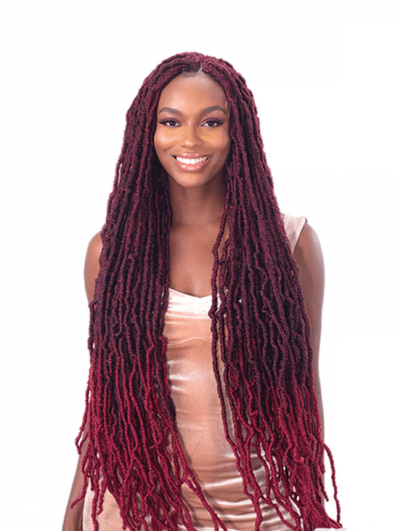 Freetress Crochet Braid Pre-Looped Nikki Loc 30″ – Mèches Longues Effet Dreadlocks Naturel