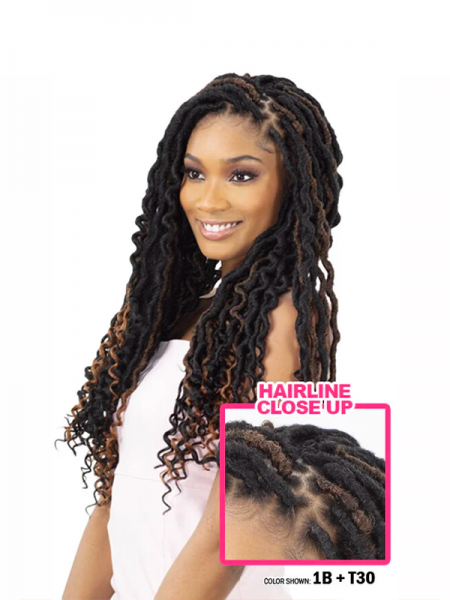 Freetress Hipsta Loc 18″ – Mèches Crochet Locs Naturelles et Légères