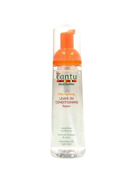 Frizz Fighting Leave in Conditioning Foam 237ml Cantu