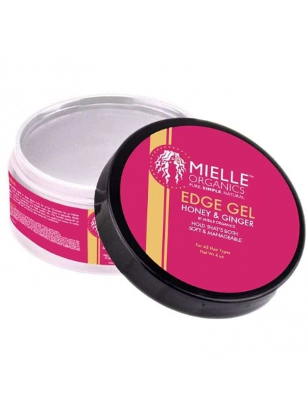 Mielle Organics Gel Coiffant pour Bordures au Miel & Gingembre 113 g – Edge Gel Nourrissant et Fixant Mielle Organics Gel Coiffant pour Bordures au Miel & Gingembre 113 g – Edge Gel Nourrissant et Fixant