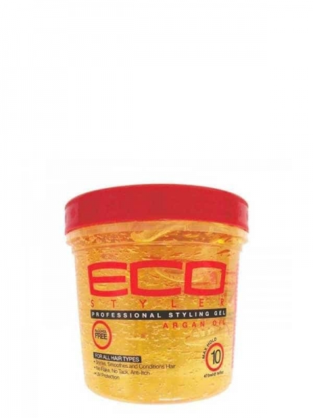 Gel De Coiffant À Base D'huile D'argan 473 Ml Eco Styler