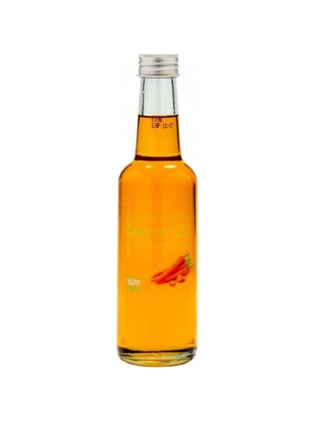 Huile De Carotte Pour Corps Et Cheveux 100% Naturelle 250 Ml Yari