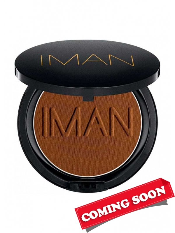 Iman Cosmetics Poudre Compacte Clay-Medium Dark