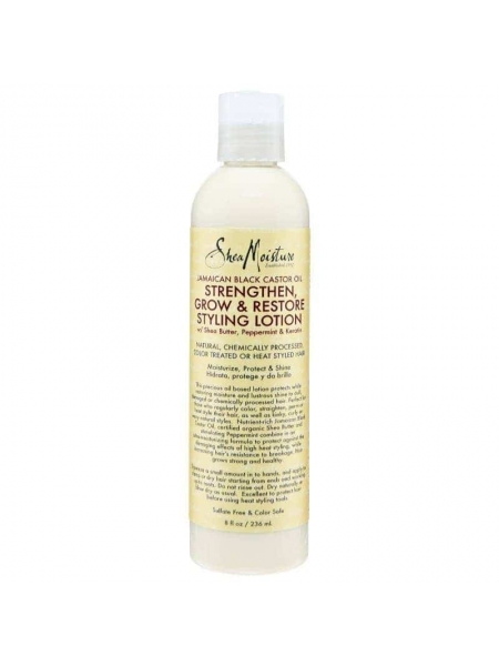 Jamaican Black Castor Oil Strengthen Grow and Restore Styling Lotion 236 Ml, Shea Moisture
