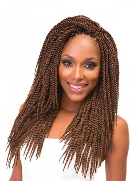 Janet Collection Natte 8X Mambo Tantalizing Twist Braid – Mèches Synthétiques Douces pour Twists et Crochets
