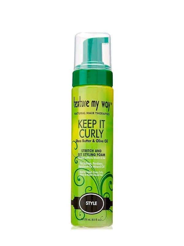 Keep It Curly Stretch and Set Styling Foam 251 Ml ...