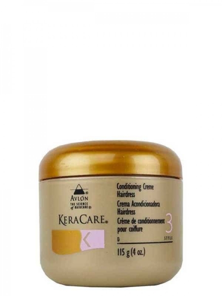 KeraCare Crème de Conditionnement pour la Coiffure 115 ml – Soin Coiffant Hydratant et Anti-Frisottis
