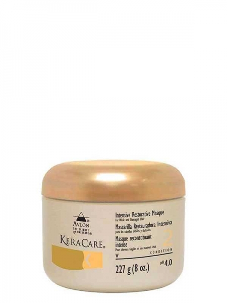 KeraCare Masque Reconstituant Intense 227 ml – Soin Réparateur et Fortifiant Cheveux Afro Abîmés