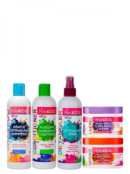 Kids Programme Hydratant & Démêlant Enfants Luster's Pink