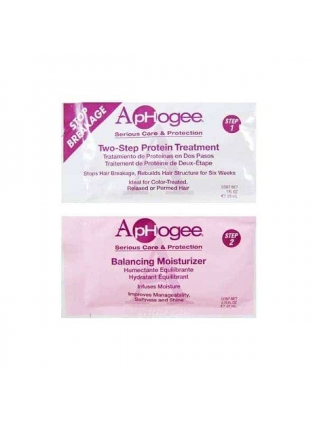 Aphogee Soin Duo Two Step Protein Treatment & Balancing Moisturizer