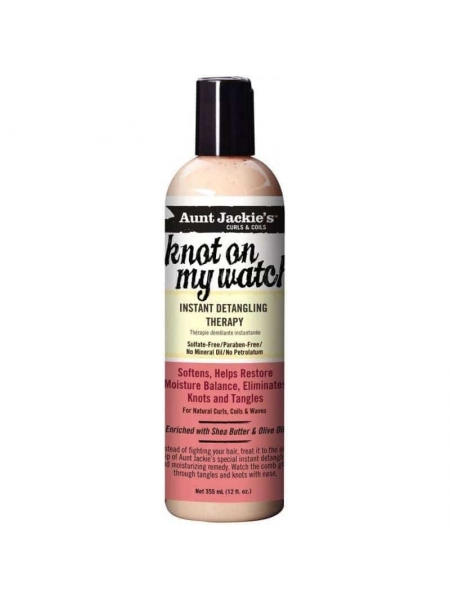 Knot on My Watch Traitement Démêlant Instantané 355 Ml Aunt Jackie's