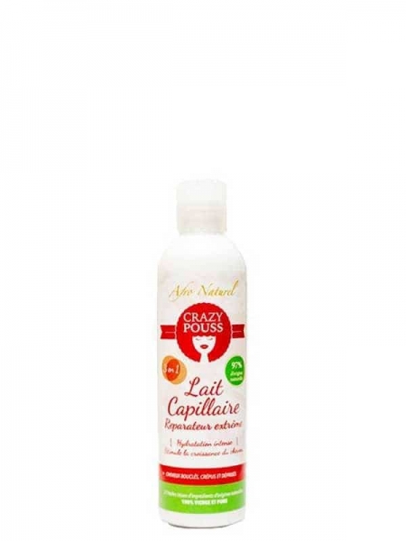 Les Secrets de Loly Lait Capillaire 3 en 1 – Soin Réparateur de Boucles 250 ml